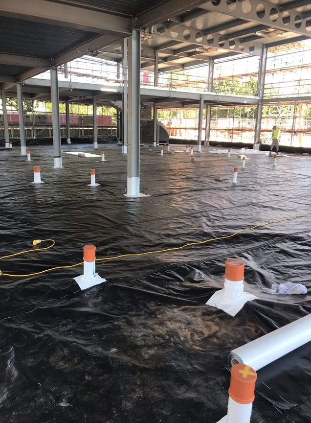Sigma GPS GRM detailing strip is a highly adhesive bituminous membrane strip designed to allow for ease of detailing around penetrations and corners.